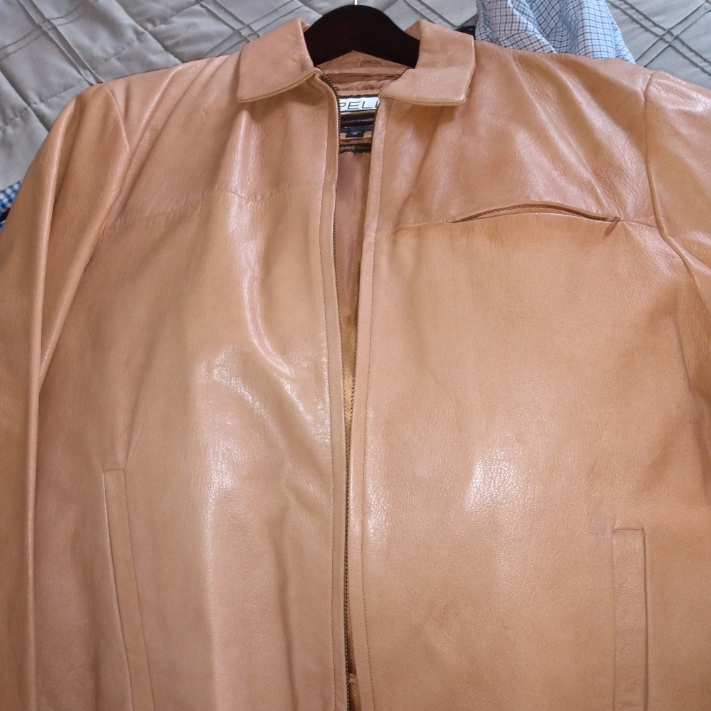 Leather jacket